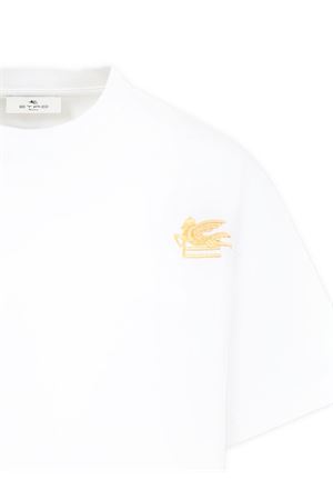 Logo-Embroidered T-Shirt ETRO KIDS | GW8P91Z2081177AR